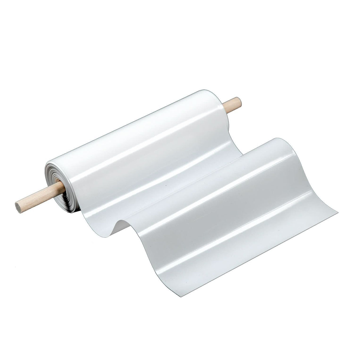 Dekra-Lite White Vinyl Pole Wrap