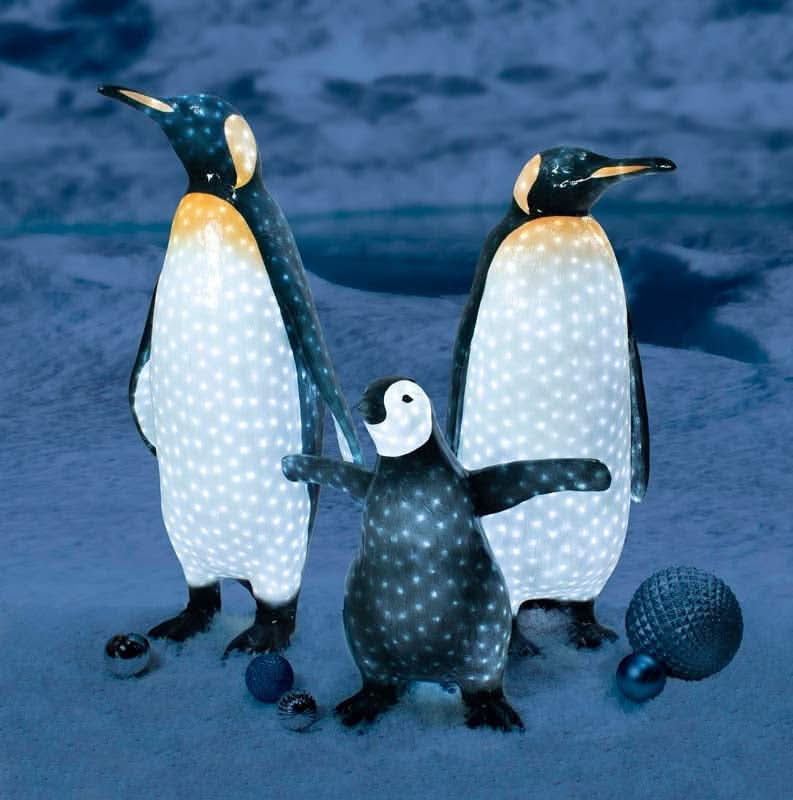 Dekra-Lite Lit Acrylic Penguin Family - Baby Penguin