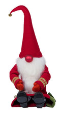 Dekra-Lite Standing Elf with Red Coat Sitting