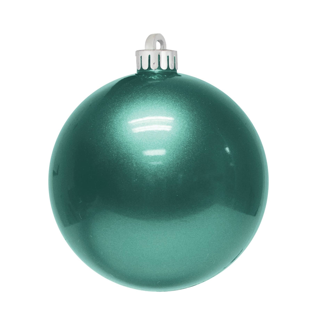 Dekra-Lite 3.25" Turquoise Candy Apple Ornament