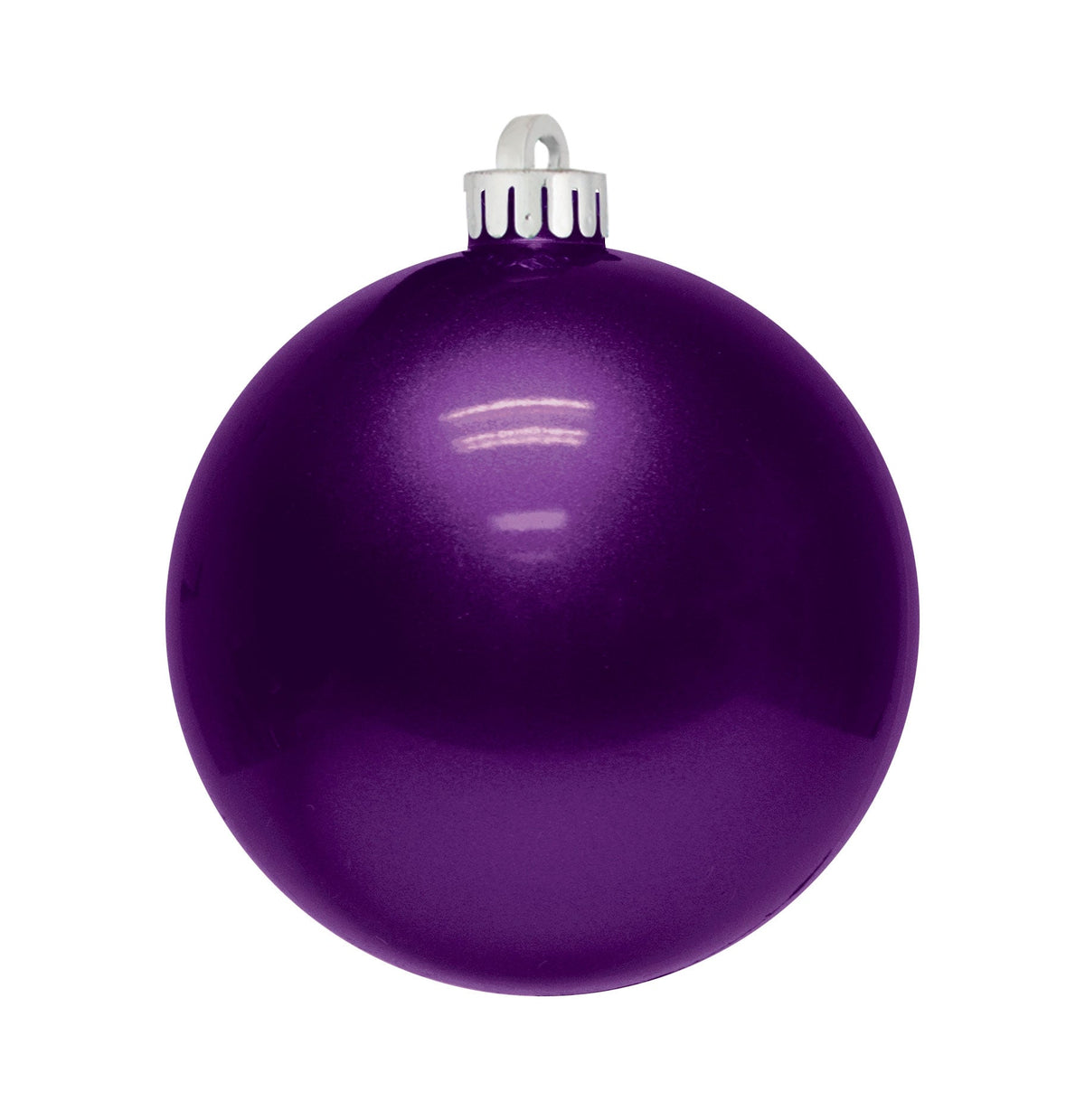 Dekra-Lite 3.25" Purple Candy Apple Ornament