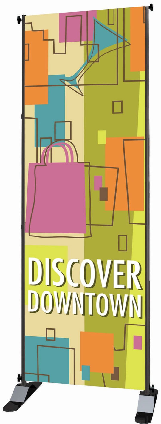 Fixed Width Banner Stand