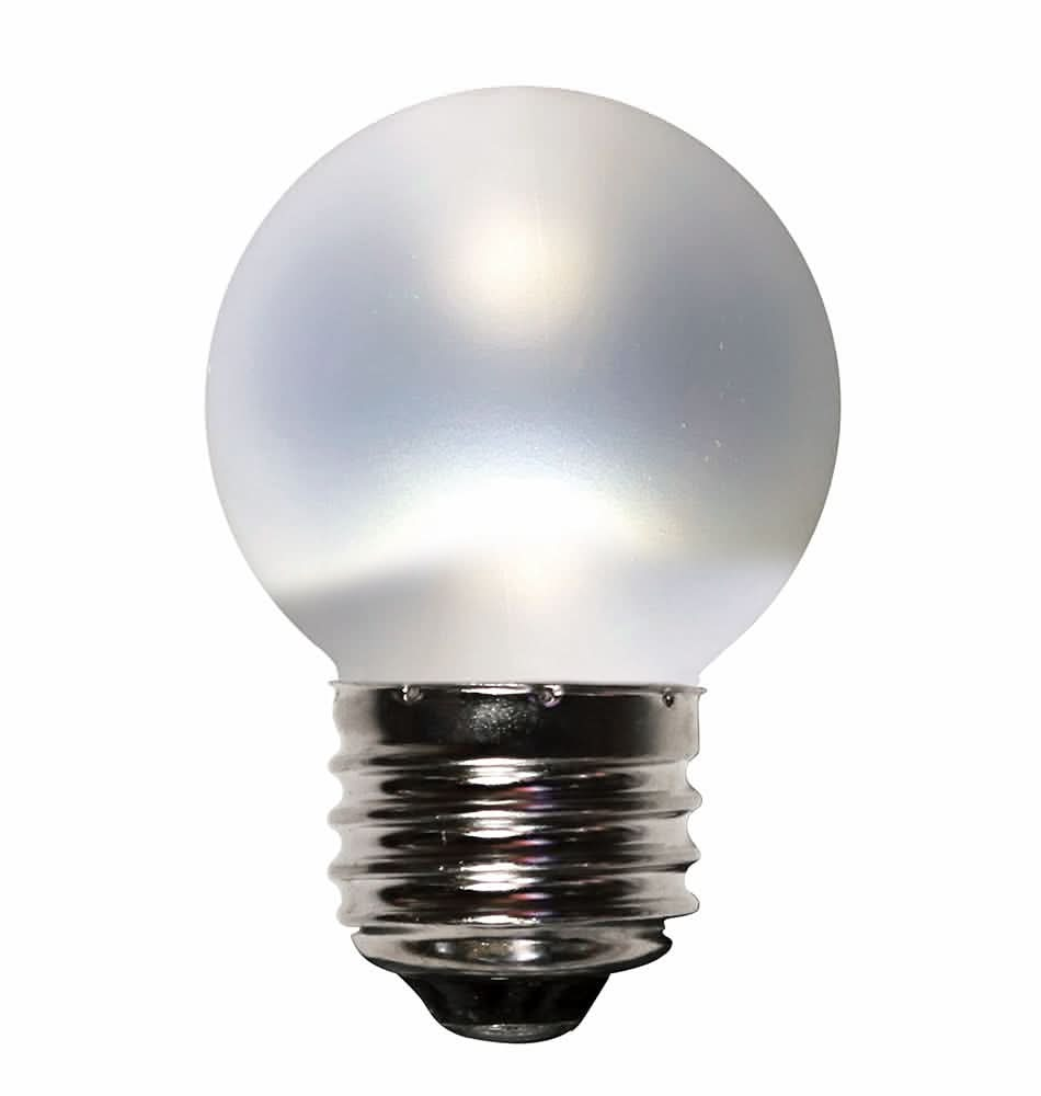 Dekra-Lite Cool White LED Frosted Globe Bulb