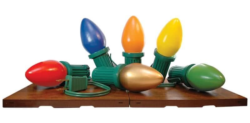 Dekra-Lite Giant Fiberglass Light Bulbs All Colors