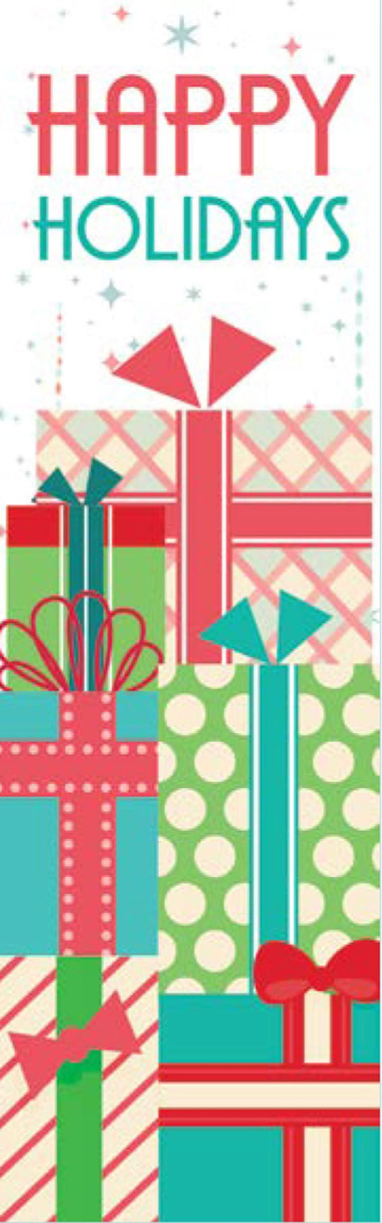 Giftbox Stack Single Vinyl Banner