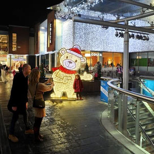 Kilkenny Illuminated Santa Bear
