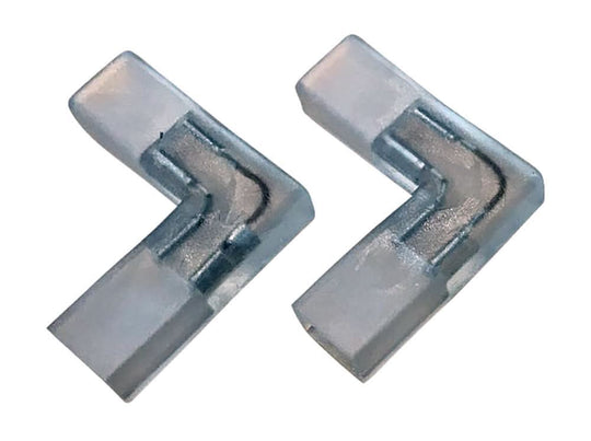 L Connector with Pins for Straight Edge Lighting