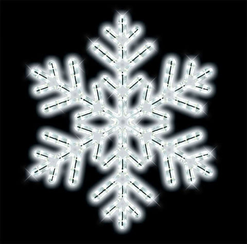 Dekra-Lite 24" LED Ropelight Arctic Snowflake