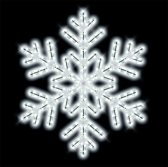 LED Ropelight Arctic Snowflake