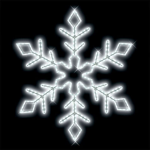 Dekra-Lite 24" LED Ropelight Branch Snowflake
