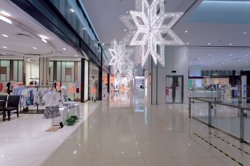 Dekra-Lite 7' Lopra Illuminated Snowflake Display