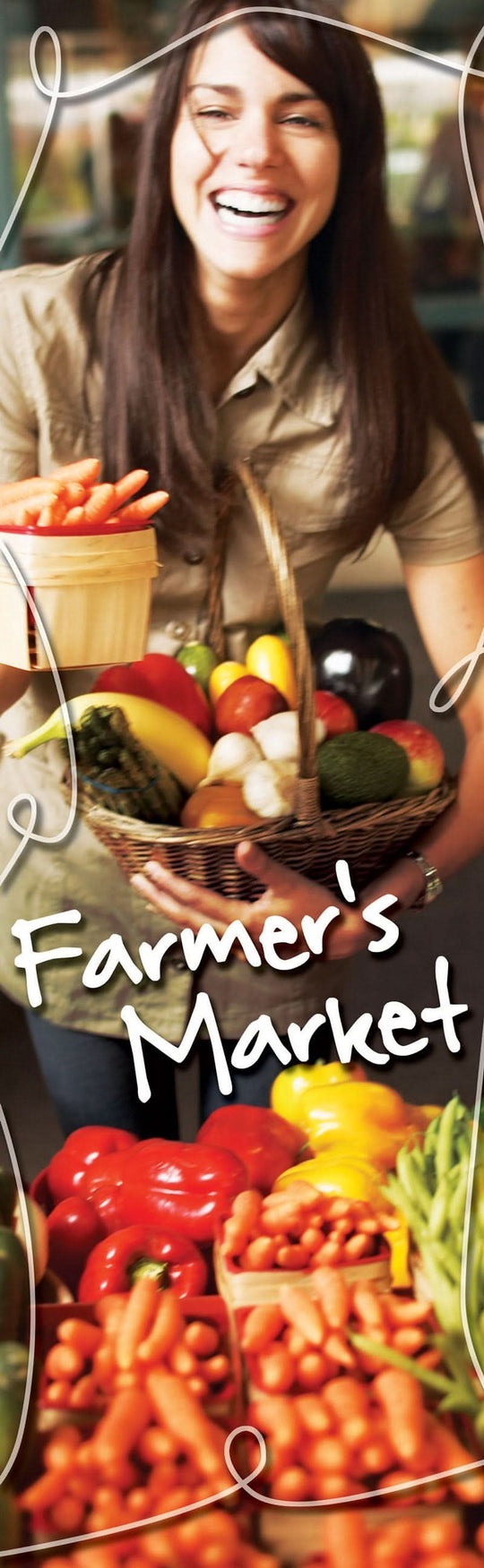 Market Basket Single Vinyl Banner