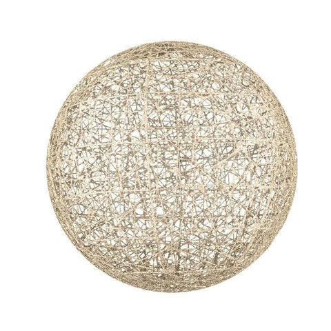Dekra-Lite 18" Champagne Glitter Ball Cage