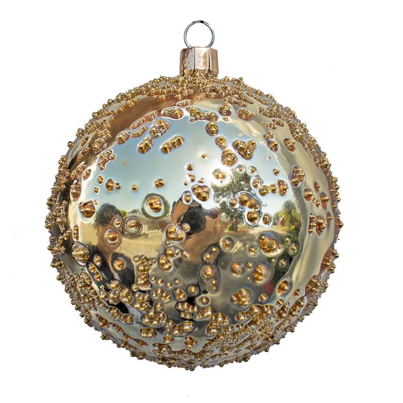 Dekra-Lite Gold Sandy Shiny Ornament