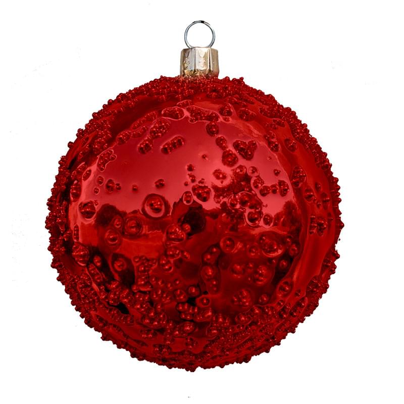 Dekra-Lite Red Sandy Shiny Ornament