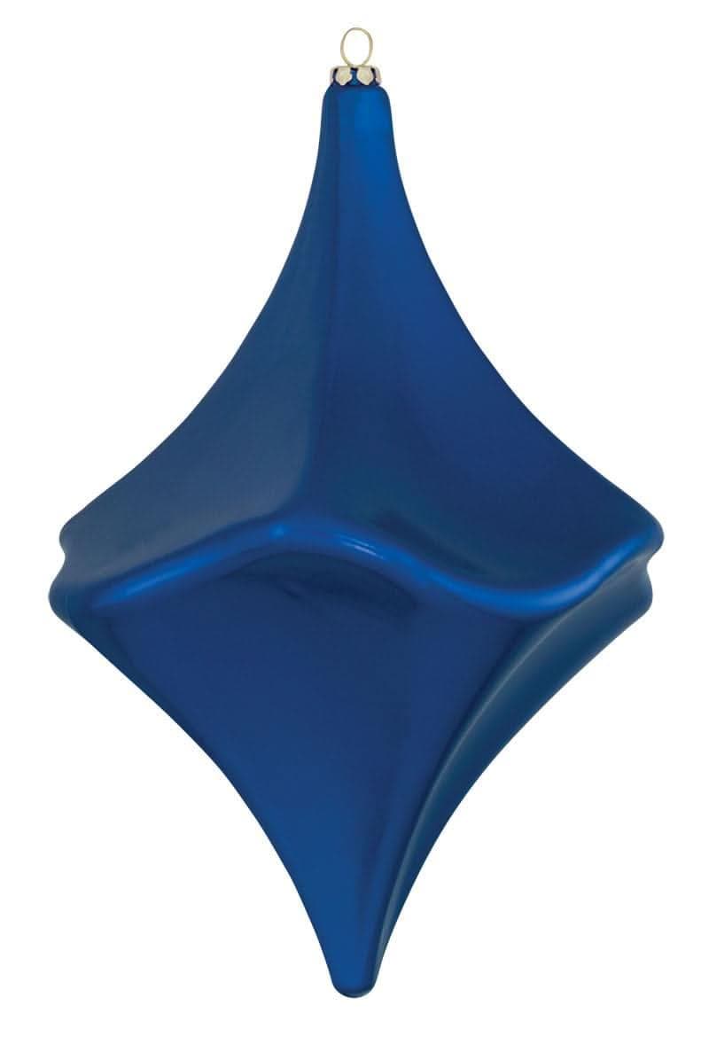 Dekra-Lite Short Blue Diamond Finial