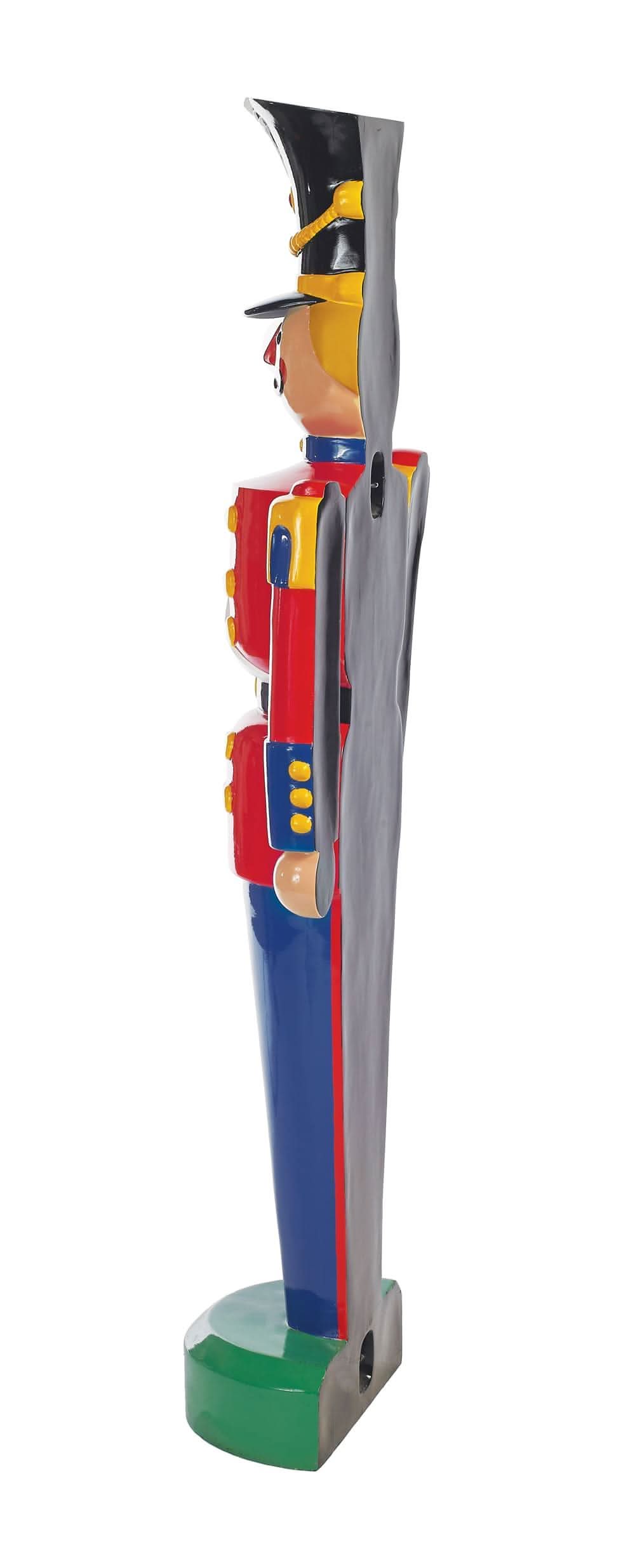 Dekra-Lite 75" Fiberglass Half Toy Soldier