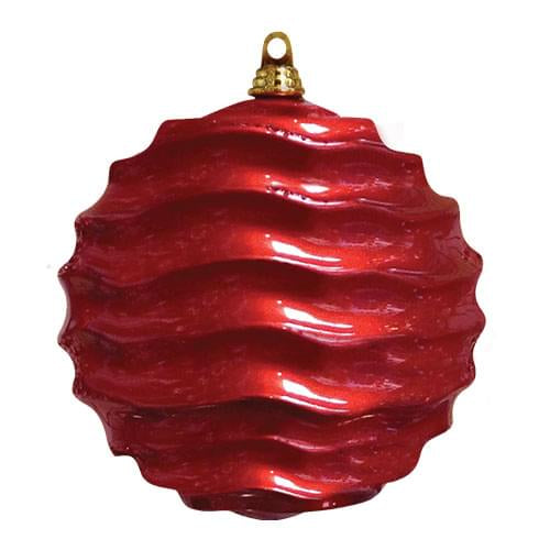 Dekra-Lite Wave Red Ornament