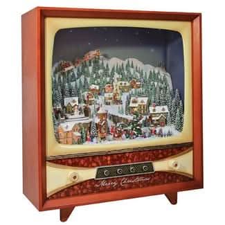 Animated Winter Scene TV